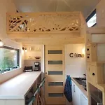 Holiday home Insolite La Tiny House Du Lutin Many Et Son Bain Nordique